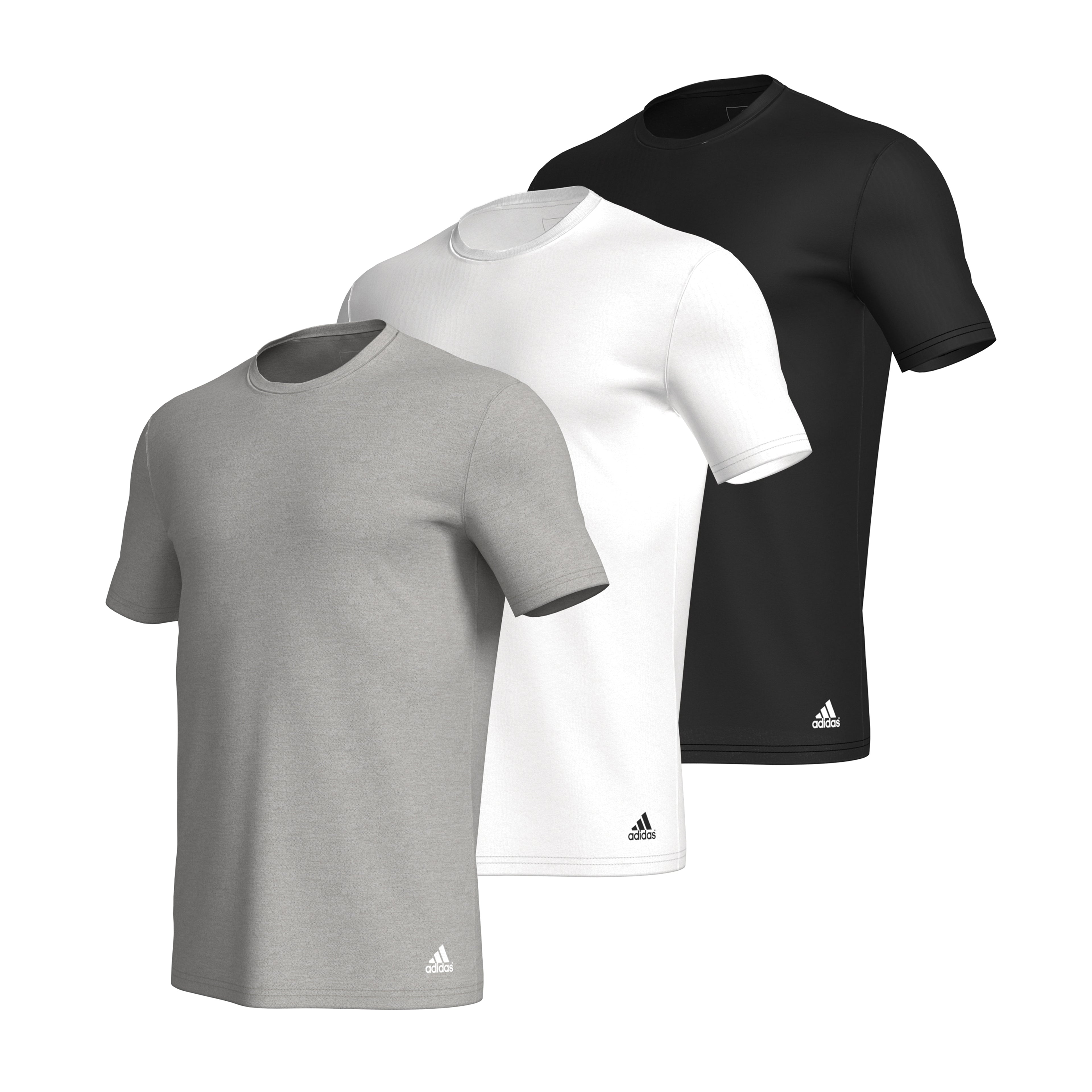 SET 3 CAMISETAS HOMBRE ADIDAS | ACTIVE FLEX COTTON