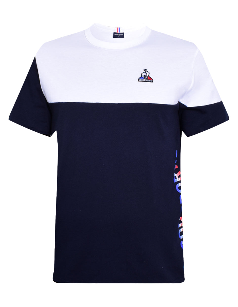 PLAYERA UNISEX LE COQ SPORTIF | TRICOLORE