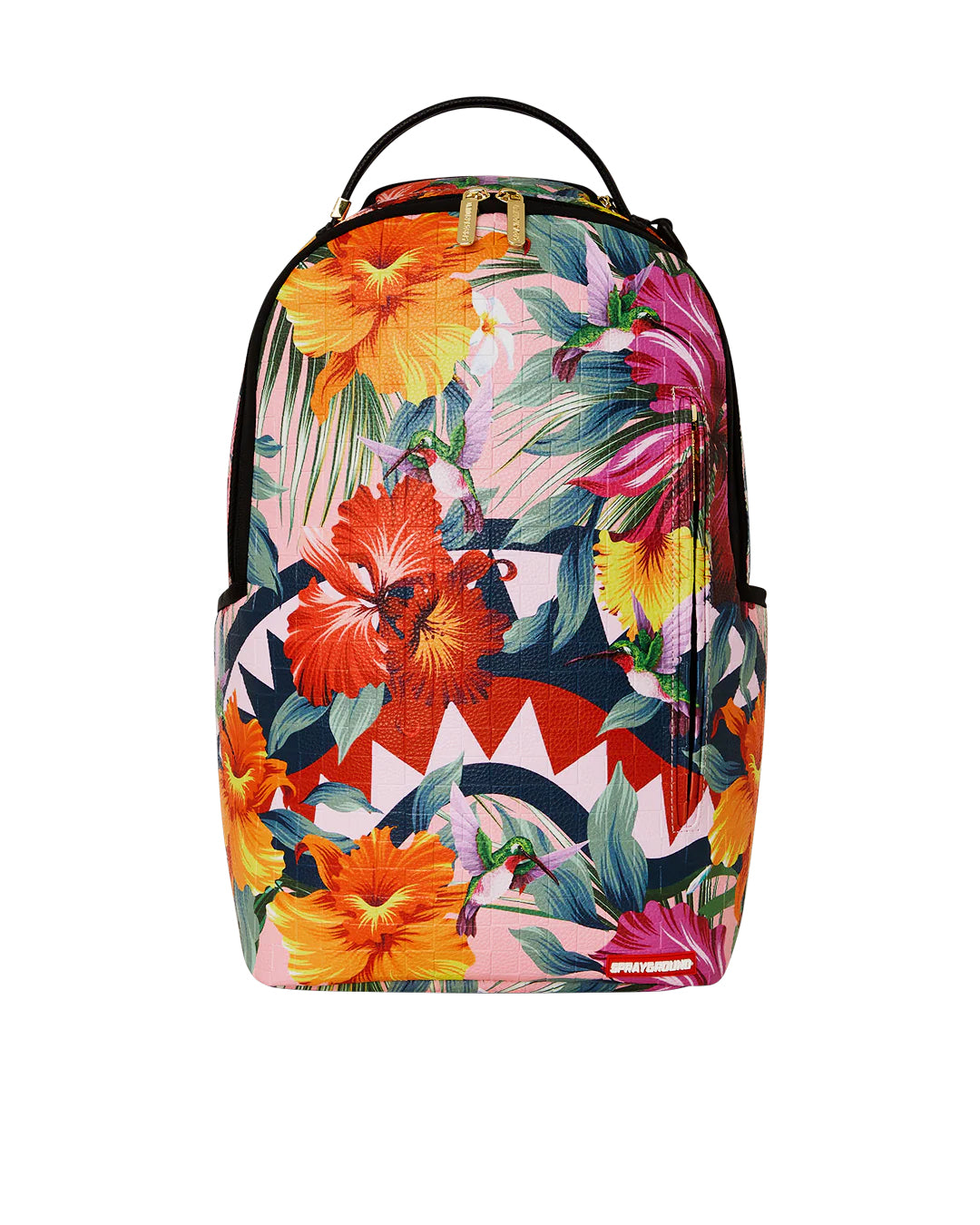 MOCHILA MUJER SPRAYGROUND | HUMMING BIRD FLORAL SHARK