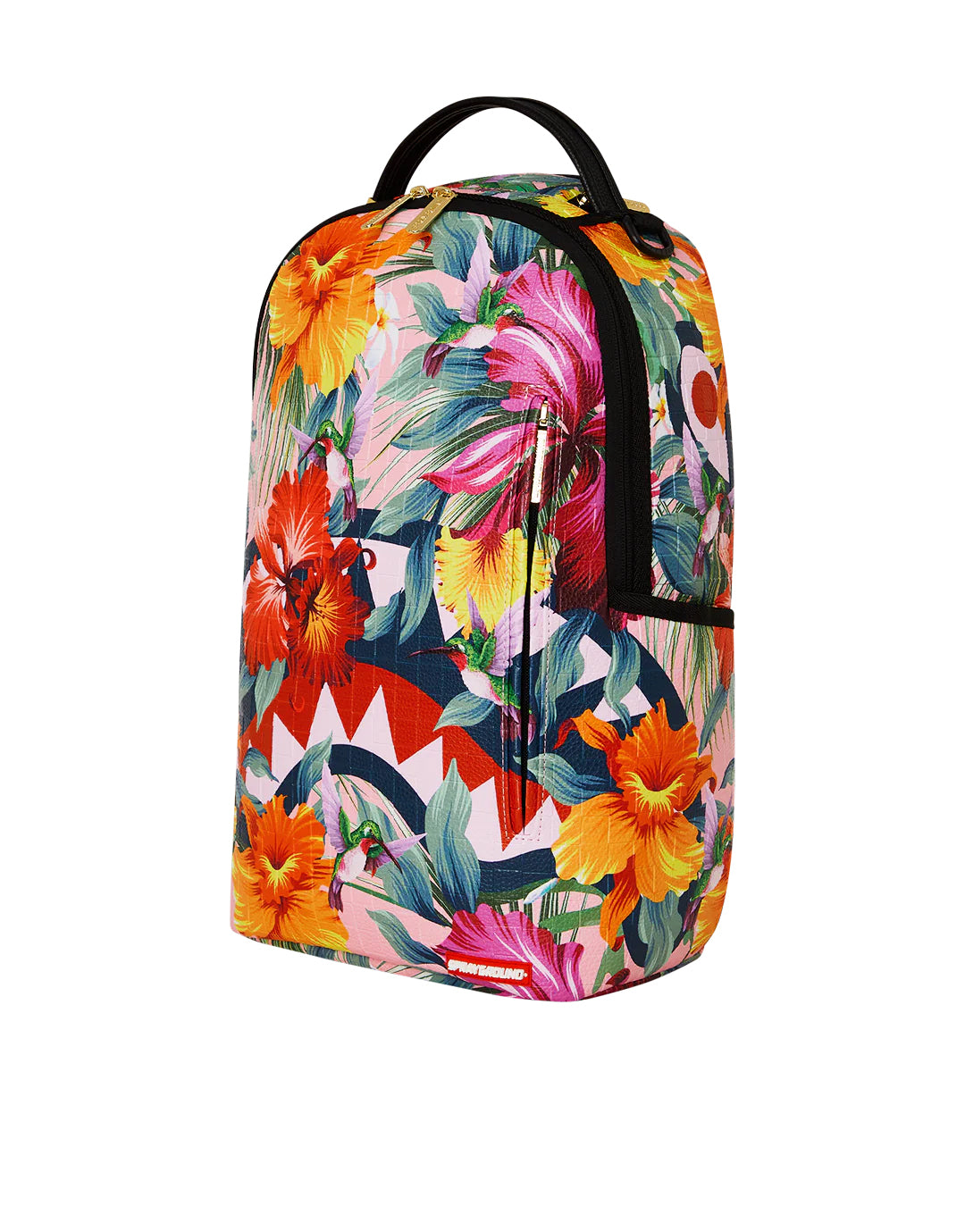 MOCHILA MUJER SPRAYGROUND | HUMMING BIRD FLORAL SHARK