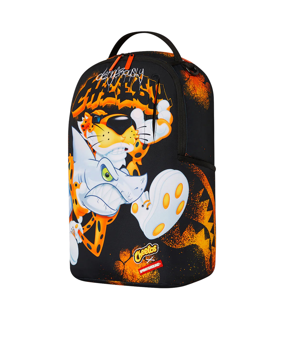 MOCHILA KIDS SPRAYGROUND | CHEETOS SHARK RUNNER