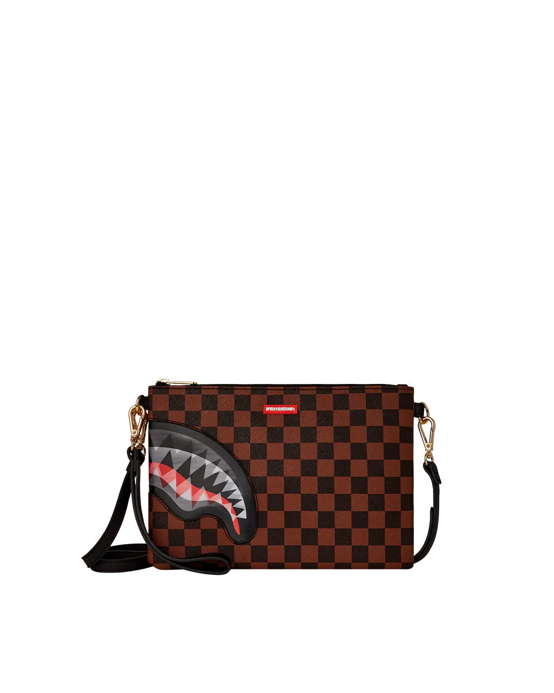 BOLSO CLUTCH MUJER SPRAYGROUND | SHARKS IN PARIS EFFECTS